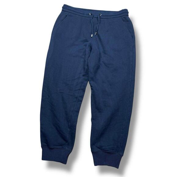 Set-GIORGIO ARMANI Cashmere-Cotton Hoodie/Sweatpants Navy Made In Italy $3500 - Picture 10 of 15